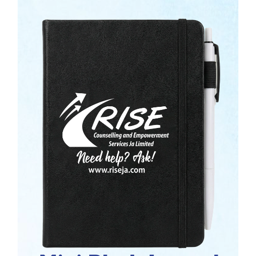 Mini Black Journal with Pen